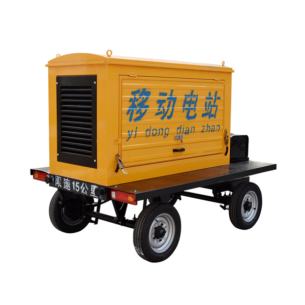 20KW潍柴移动式拖车发电机组