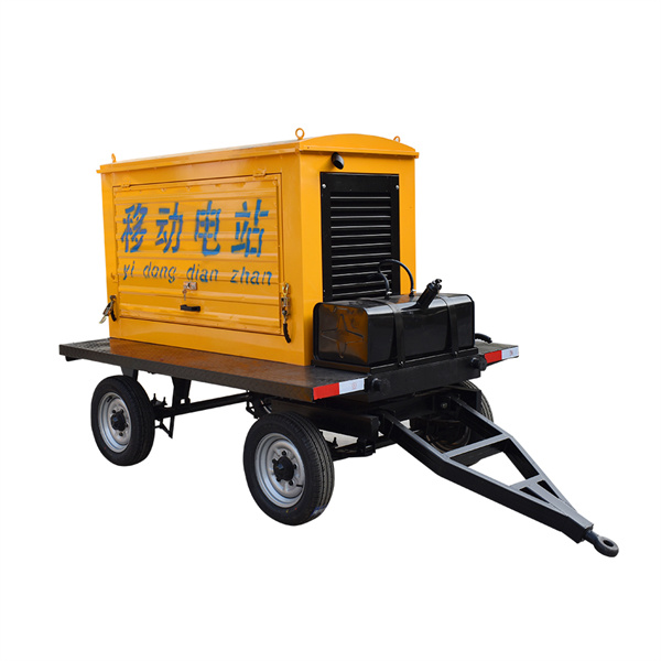20KW潍柴移动式拖车发电机组